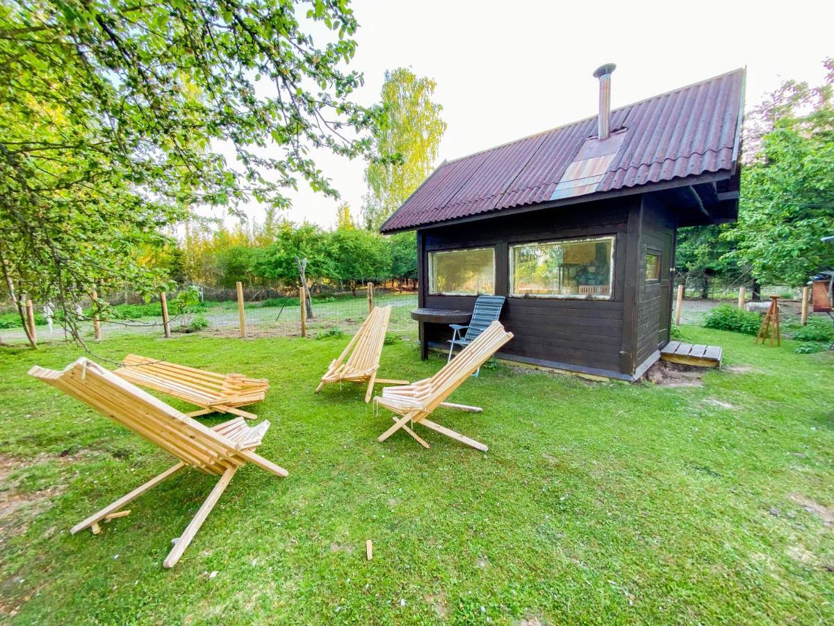 Private Farm Jakuzzi Sauna In The Forest Talsi Exteriér fotografie