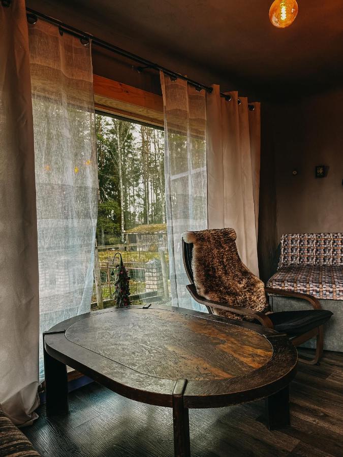 Private Farm Jakuzzi Sauna In The Forest Talsi Exteriér fotografie
